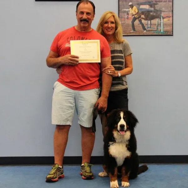 Dog Training Graduate