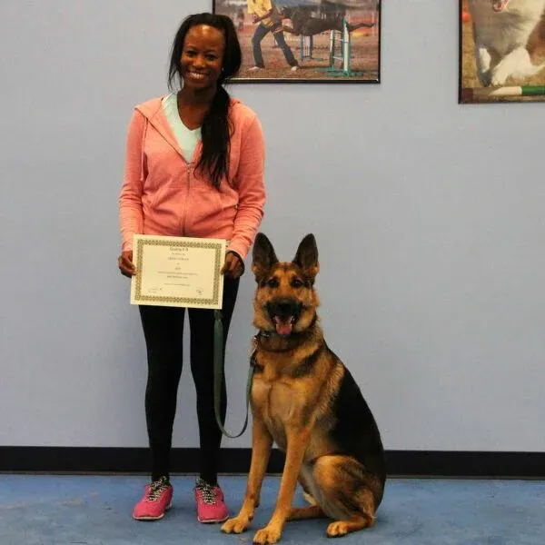 Dog Training Graduate